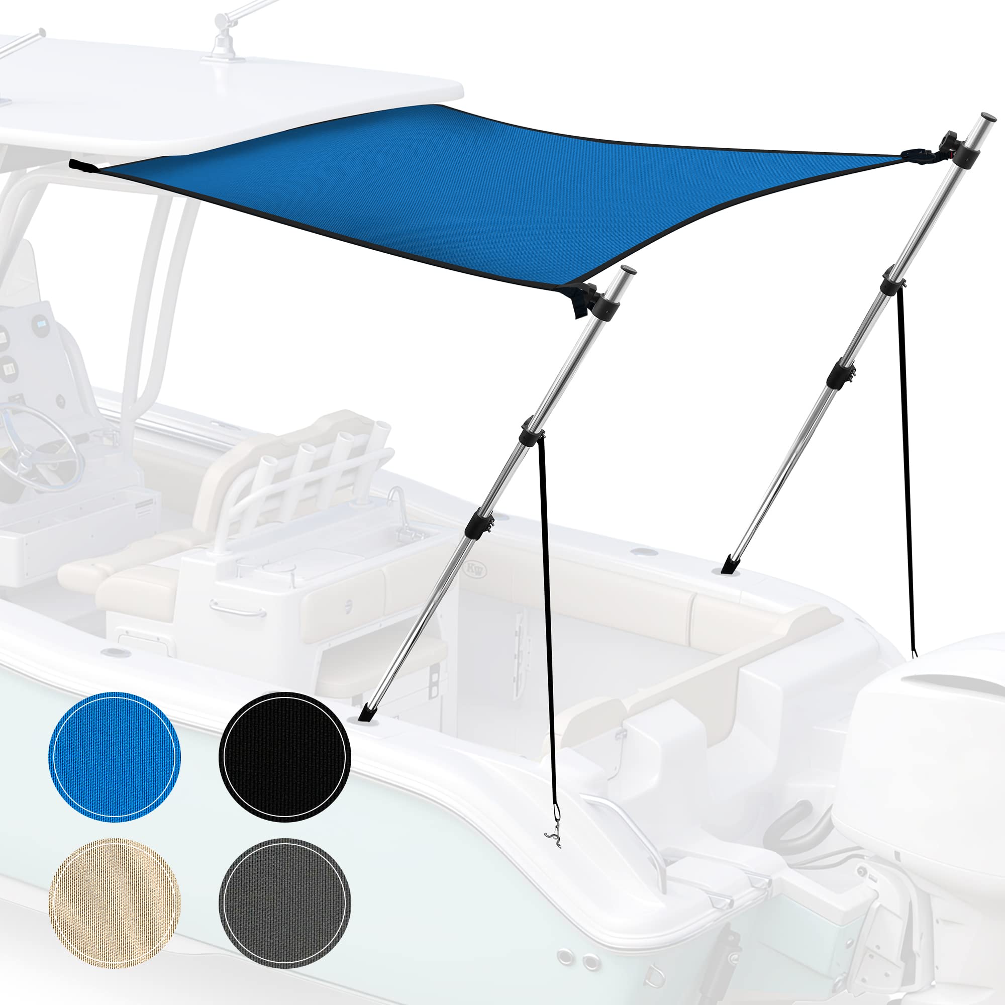 サムページ KNOX Universal T-Top Shade Extension for Bimini Tops for Boats